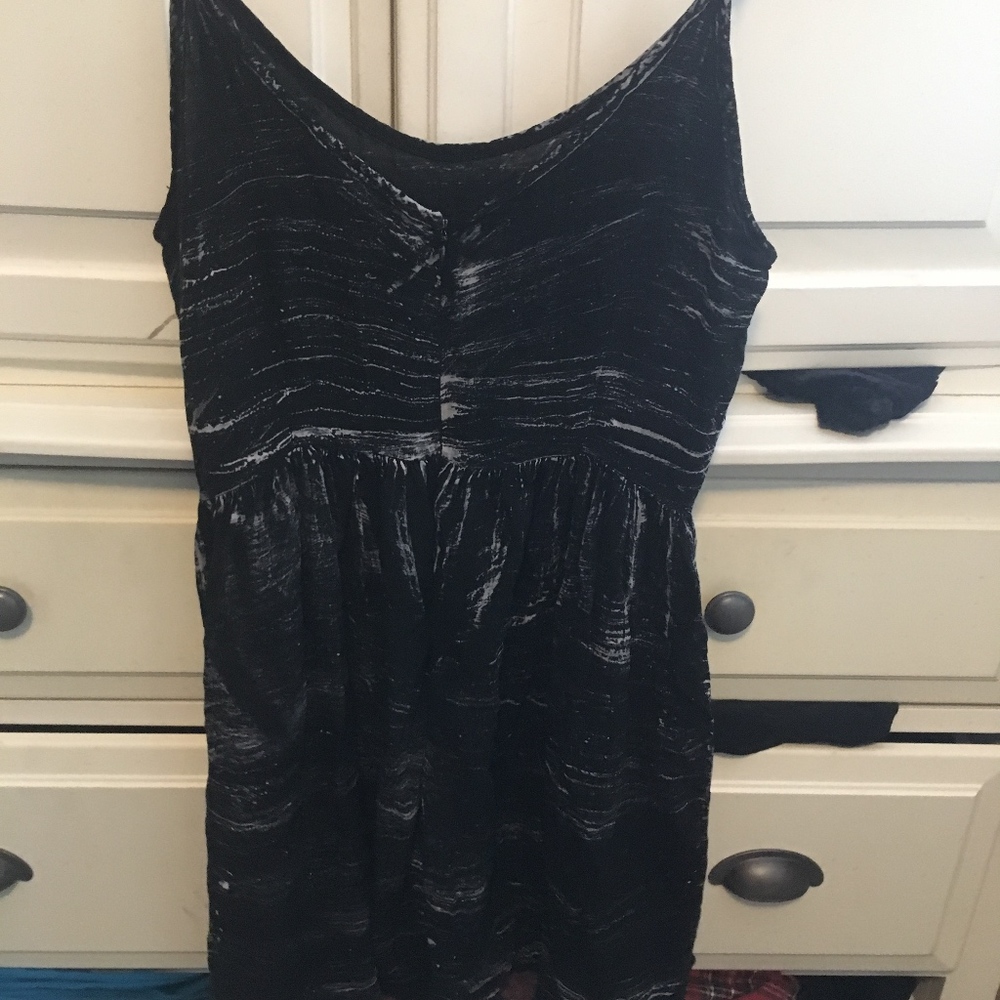 Black grunge sundress- size s - Picture 2 of 4